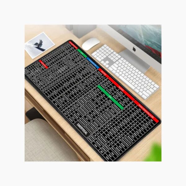 Big Excel Short Cut Key Mouse Pad - Image 2